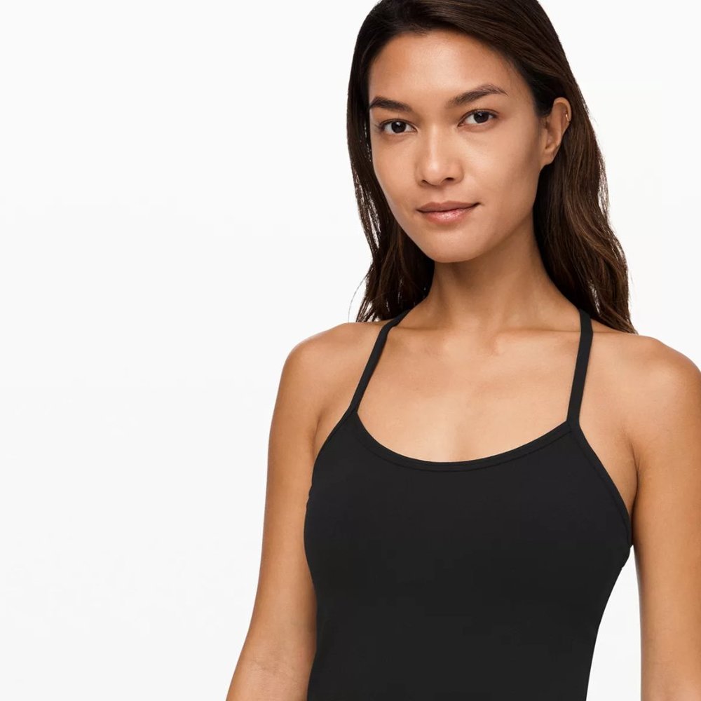 Lululemon Black Power Y Tank Top (6)